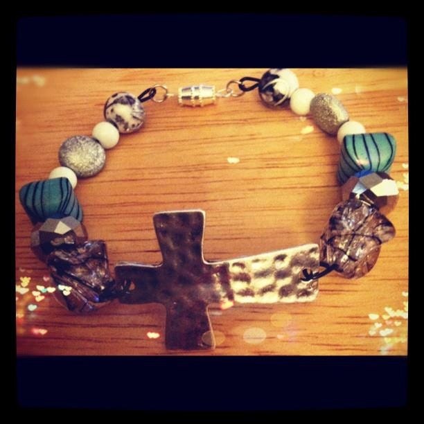 Wonderland cross bracelet SOLD