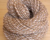 Handspun Yarn - superfine Alpaca, farm-grown, warm rich natural undyed colors, 2-ply, worsted weight