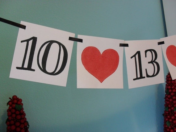 Save the DATE Banner Garland Sign Photo Prop Wedding Engagement Announcement Decor CUSTOM Il_570xn