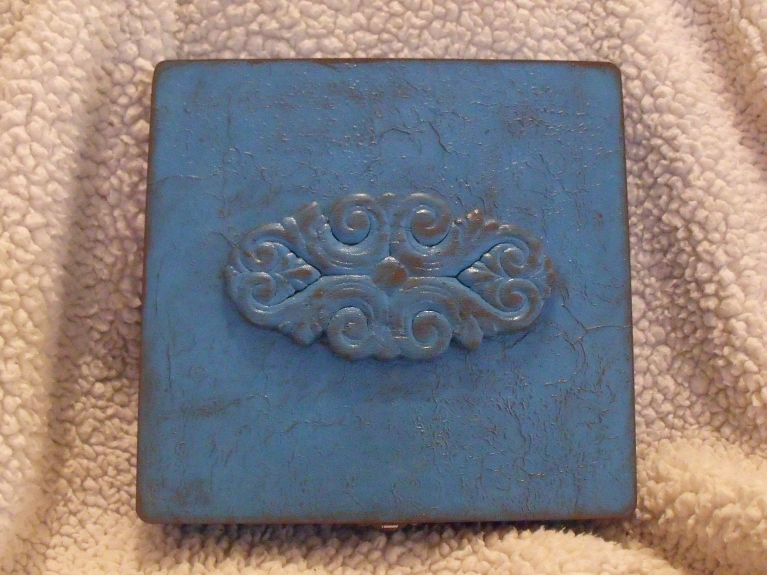 Country French Shabby Chic Rustic Decor Vintage Box Cottage Decor Country Chic Rustic Box Wood Boxes  Distressed Boxes