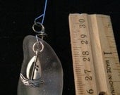 Sailboat Sea Glass Ornament