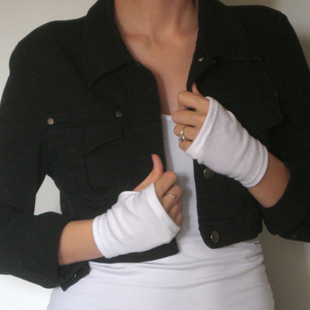 Siren hand warmers - fingerless gloves