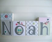 Nursery Letters. Name Blocks .M2M Dwell Studio. Nursery Name Blocks . Nursery Decor . Baby Letter Blocks . Wood Name Blocks . Bedding