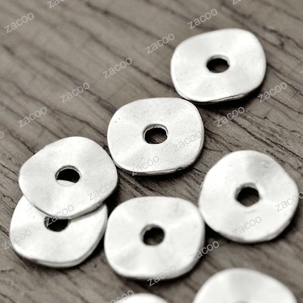 200pcs Tibetan silver Round Bead Caps 10x10mm TS3466
