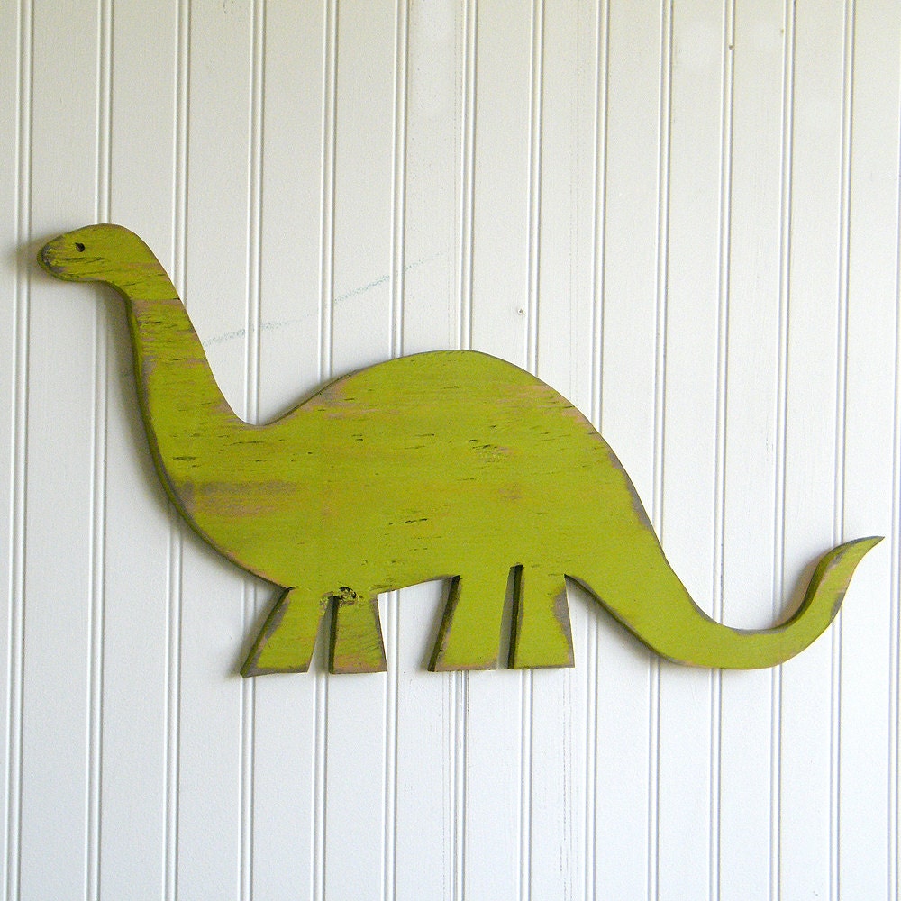 Brachiosaurus Small Dinosaur Baby Nursery Kids Room Decor Wall Decor