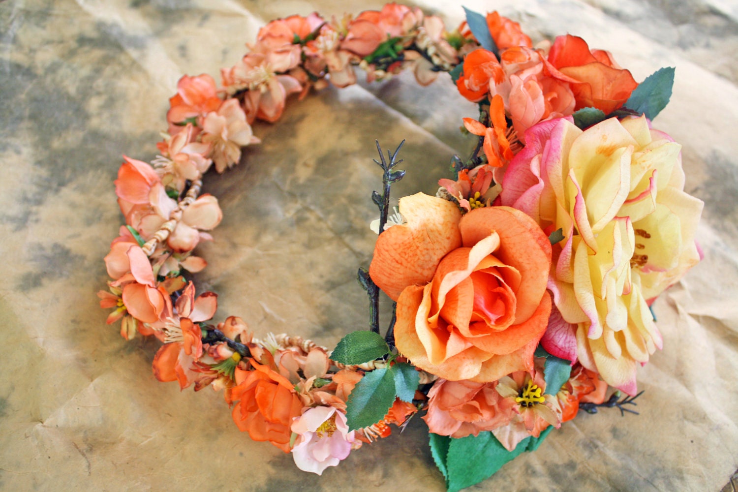 Paradise Falls Flower Crown