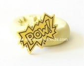 POW  mold 856 - silicone mold, craft mold, porcelain mold, jewelry mold, food mold, pop up mold, clays mold, flexible mold
