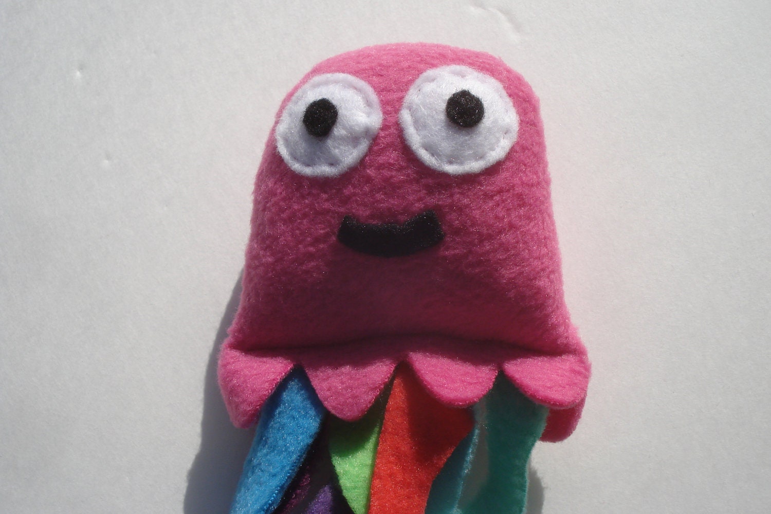 Jacob The Jellyfish Catnip Cat Toy - Hot Pink