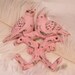 Wall Hook - Pink Birds Motif - Double hook - Shabby and Distressed - Jewelry Holder - Cast Iron - Cottage Chic