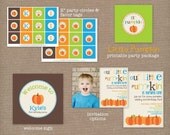 Custom Printable Little Pumpkin Birthday Party Package Il_170x135