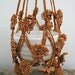 hanging floral Macrame planter
