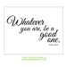 8x10 Whatever You Are Be A Good One Abraham Lincoln Landscape Print