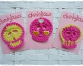 cute skull brooche - Halloween