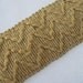 Wide Elastic Burlap Ribbon
