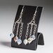 Swarovski Chandelier Earrings / Beadwork Bridal Earrings Winter Wedding Jewelry