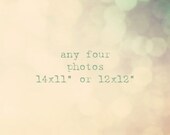 any four 14x11 or 12x12 - whimsical fine art photography, custom, nursery wall art, kitchen print, carnival, enchanting