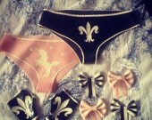 Latex applique briefs/pants (unicorn, fluer de lis, pegasus)