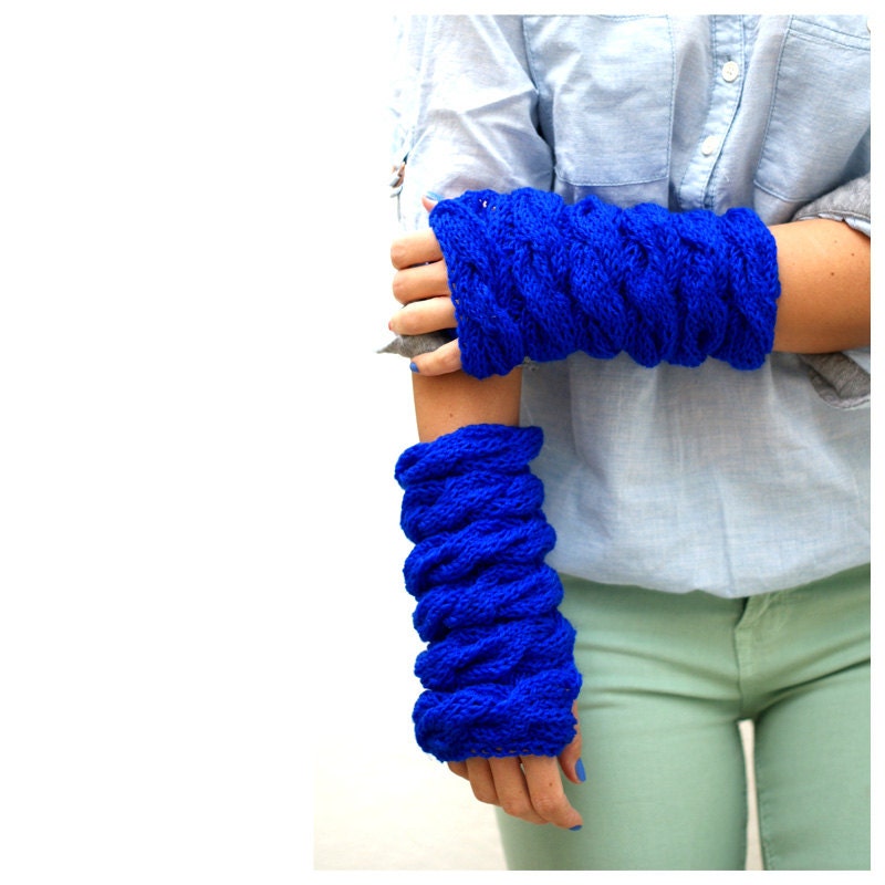 Electric Blue Hand Warmers.