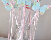 Girls Butterfly Wand, Birthday, Party Favor, Dress up, Photo Prop Il_170x135