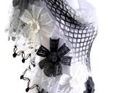 fashion,gift, valentine, valentines day, winter trends, fashion, 2012, Ivory,Silver,Gray, flower shawl ,vedding ,bride,scarf