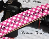 Add a Business name to your Camera Strap