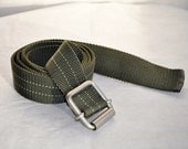 Mens Womens Belt Waist M-XL Military Style Reversible Strap Belt Khaki Green