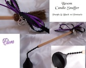 Witch's Besom / Broom Candle Snuffer - s&h Included