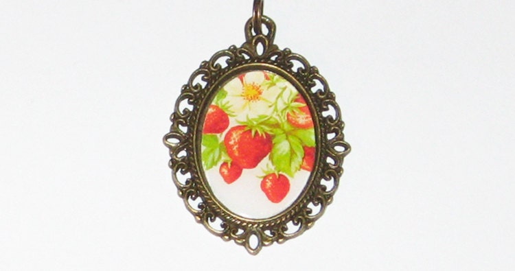 Strawberry Necklace