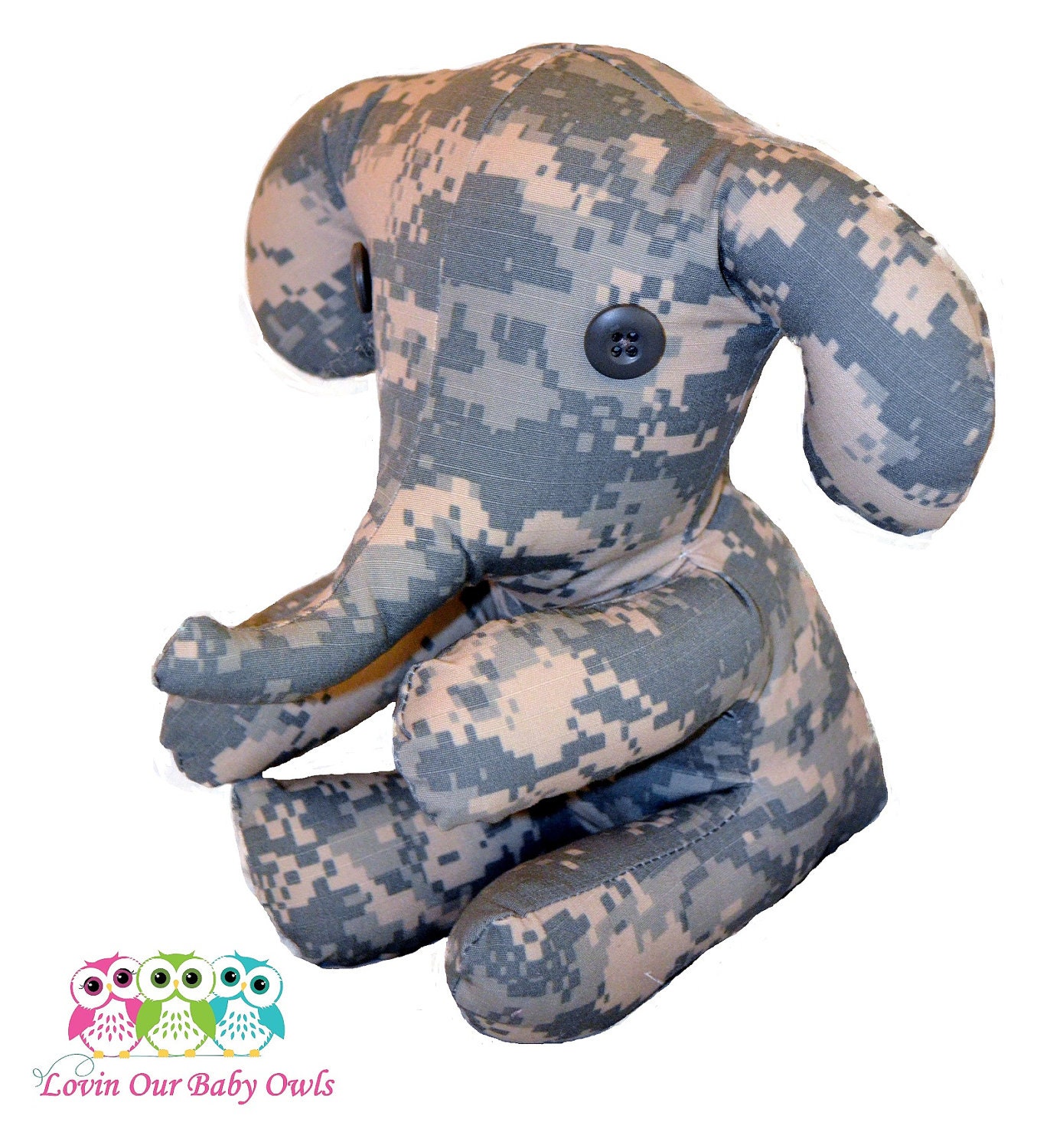 ACU ARMY Uniform Stuffed Animal Lovey