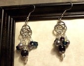 Celtic Knot Mini Chandelier earrings