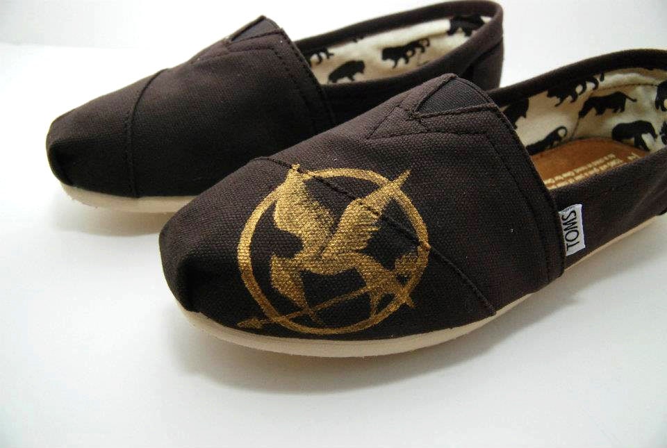 Hunger Games Custom TOMS Shoes