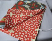 Changing Pad in Morning Glory Blue Red Gray Diaper Bag Accessories