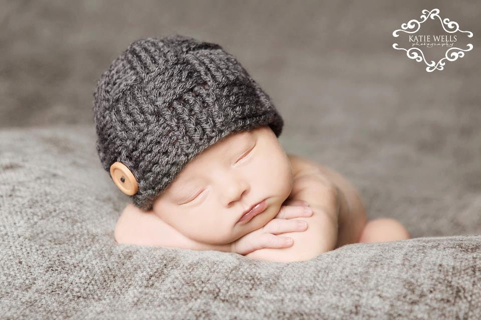 Weave Newborn Hat, Photography Prop