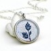 Lavender Branch Necklace