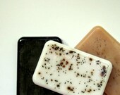 Coffee and Tea Soap Sampler Earl Grey, Coffee Scrub, Chamomile Almond