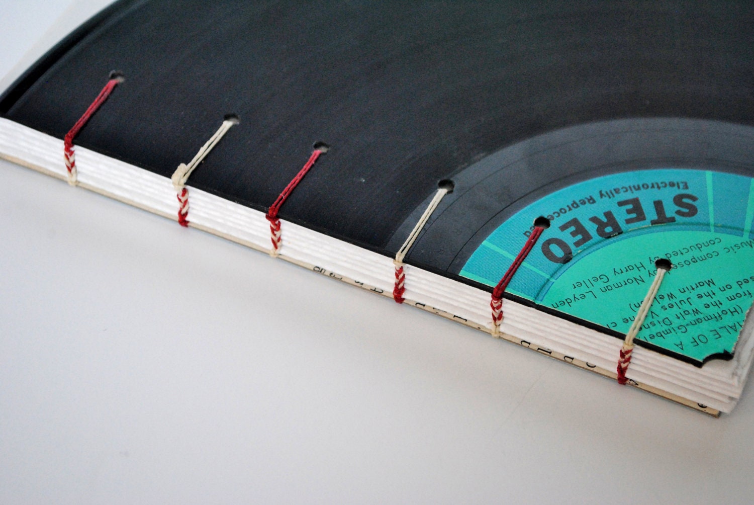Recycled Vinyl Record Journal: Cinderella 2
