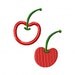 Cherry - Applique and Fill Stitch - Machine Embroidery Design