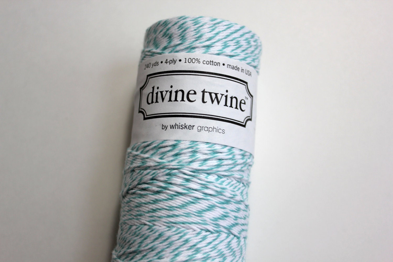 Divine Twine - Full Spool, 240 yards of Teal - Baker's Twine