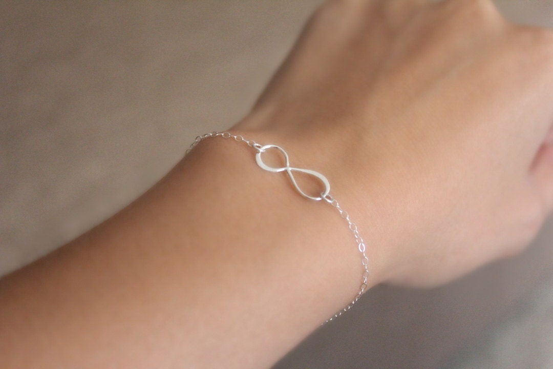 Silver Infinity Bracelet