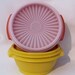 Vintage Set of Tupperware Storage Containers - Retro Colors - The Best Way to Store Leftovers