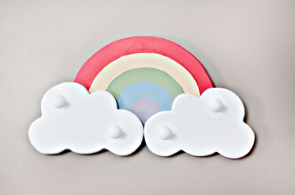 Rainbow Wall Hooks