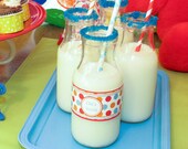 ELMO Water Bottle Labels, Customized, You Print