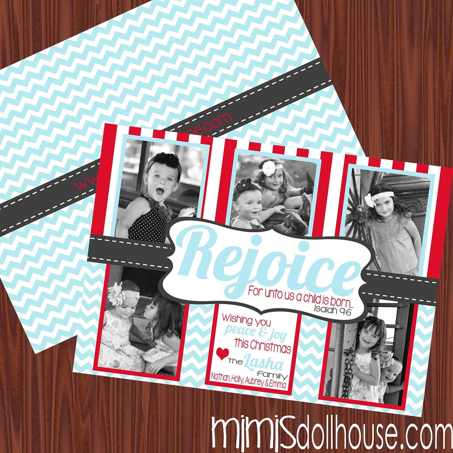 Christmas Cards- Photo Cards-Holiday Cards Printable JPEG Il_570xn