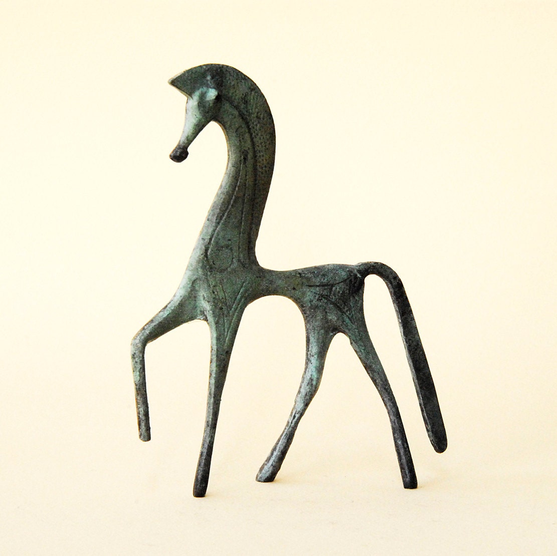 Horse Ancient Greek in Bronze