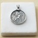 Unisex Necklace Silver Alexander the Great Ancient Greek Coin Inspired