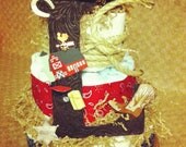 Cowboy / Western Diaper Cake - 3 Tier