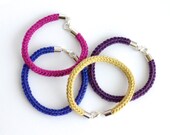 Cord Rope Bracelet Knitted Bamboo Nautical Marine Bracelet