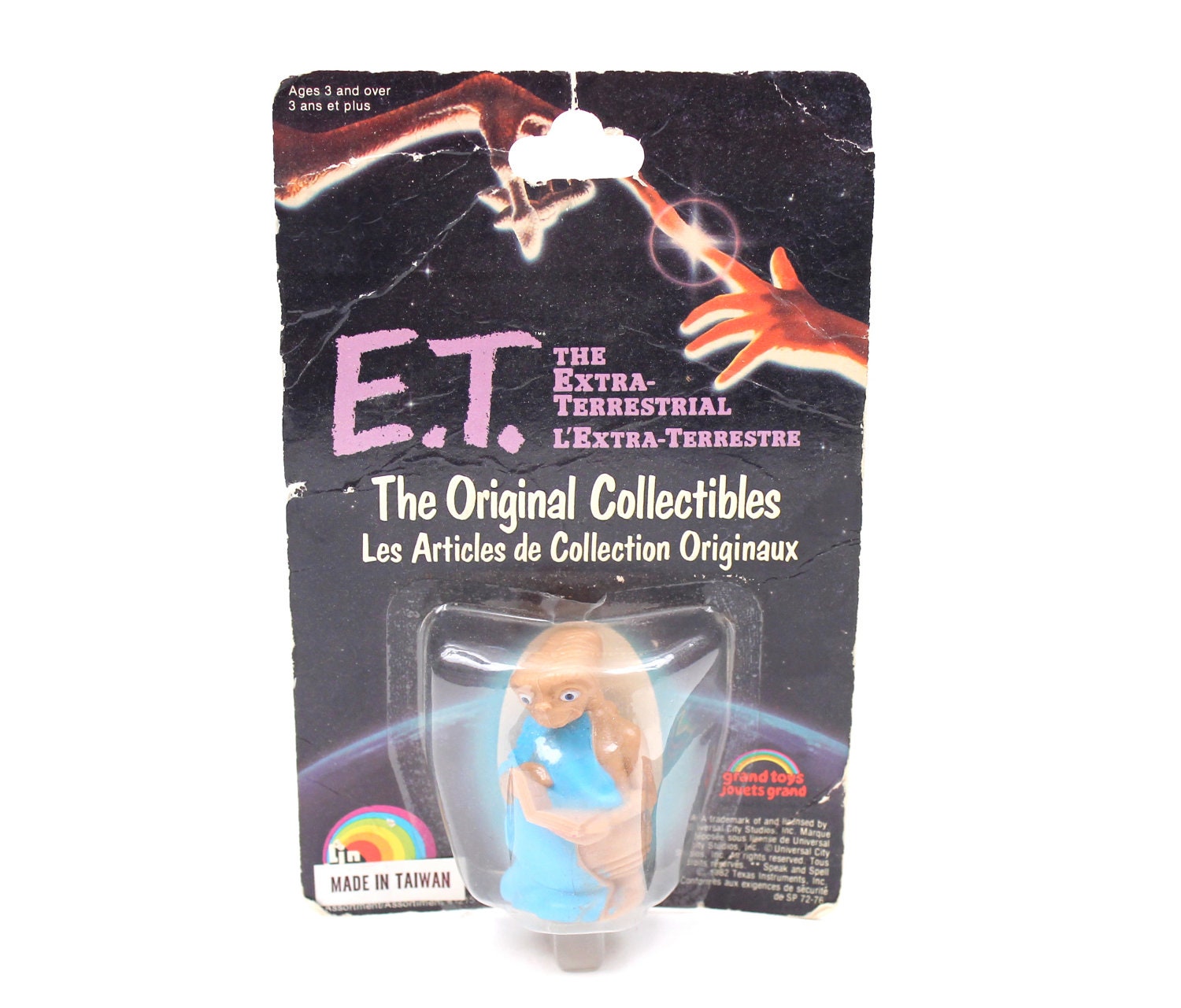 1980s E.T Figurine // Alien Outerspace / Movie memorabilia / NIB