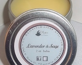 Lavender & Sage hand and foot balm - aromatherapy