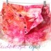 Vintage Levis 501 High Waist Colorful  MARBLED Dyed Denim Cut Off Shorts XL